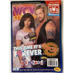 WCW Magazine June 1997 #28 Diamond Dallas Page DDP Kimberly nWo Mandate Rare